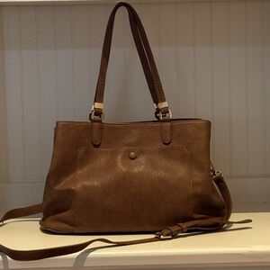 Miztique Tan Shoulder Bag / Crossbody – Spacious & Versatile